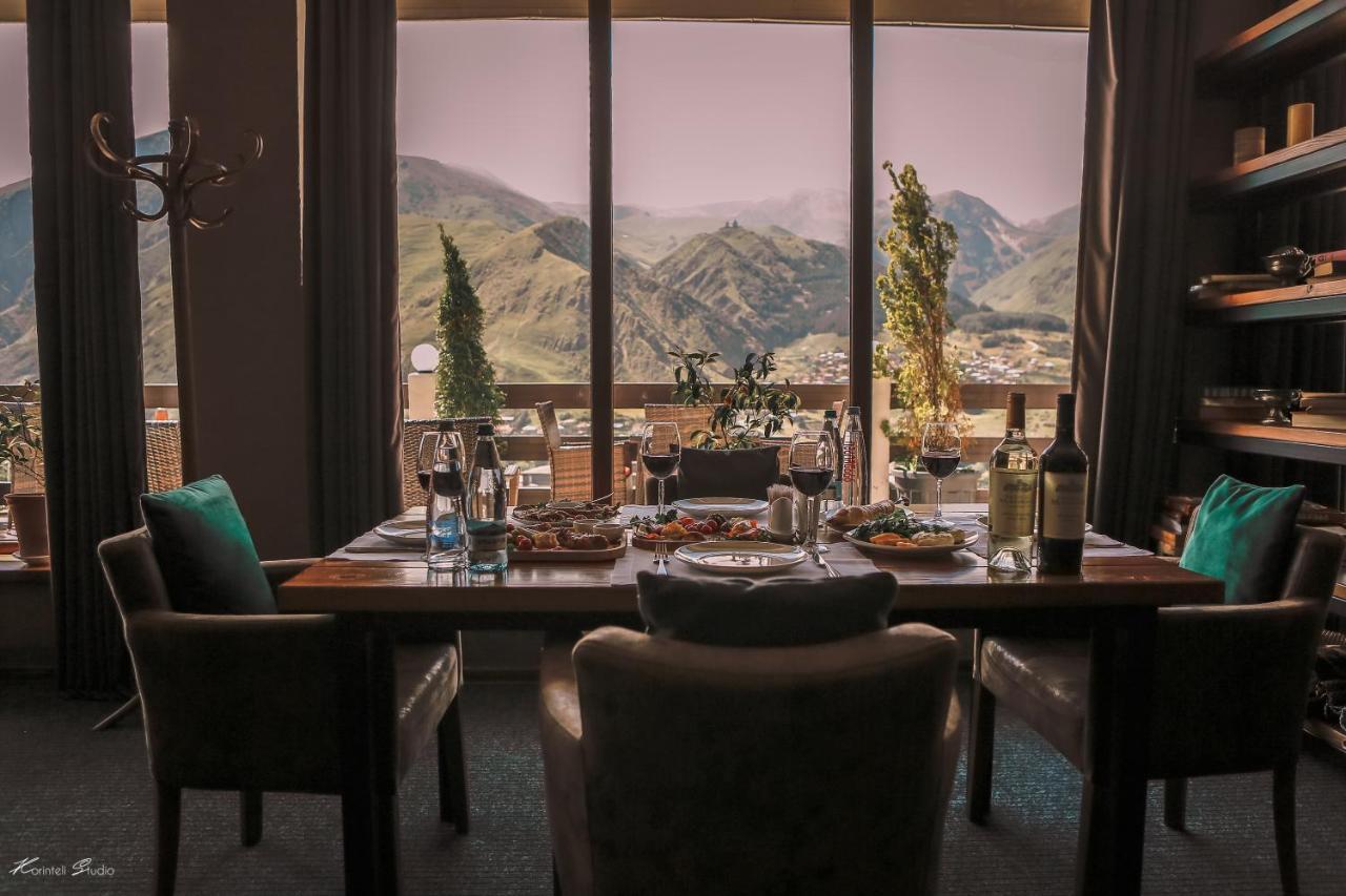 Alpine Lounge Boutique Hotel Kazbegi Exterior foto
